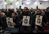 مراسم بزرگداشت رهبر شهید انقلاب  در مسجد جامع همدان