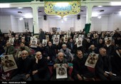 مراسم بزرگداشت رهبر شهید انقلاب  در مسجد جامع همدان