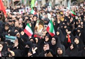 تشییع پیکر شهدای حملات آمریکایی صهیونی در تبریز