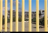 حمله هوایی  به سالن 12 هزار نفری آزادی