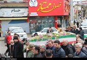 تشییع پیکر شهدای حملات آمریکایی صهیونی در رودسر - گیلان