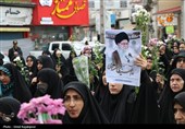 تشییع پیکر شهدای حملات آمریکایی صهیونی در رودسر - گیلان
