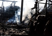 حمله هوایی  به سالن 12 هزار نفری آزادی