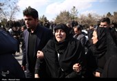 تشییع پیکر شهدای حملات آمریکایی صهیونی در تبریز