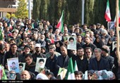 تشییع پیکر شهدای حملات آمریکایی صهیونی در کرمان