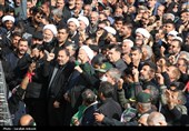 تشییع پیکر شهدای حملات آمریکایی صهیونی در کرمان