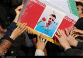 تشییع پیکر شهدای حملات آمریکایی صهیونی در کرمان