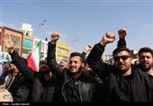 تشییع پیکر شهدای حملات آمریکایی صهیونی در کرمان