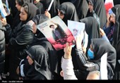 تشییع پیکر شهدای حملات آمریکایی صهیونی در کرمان