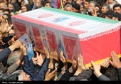 تشییع پیکر شهدای حملات آمریکایی صهیونی در کرمان