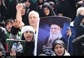 تشییع پیکر شهدای حملات آمریکایی صهیونی در کرمان