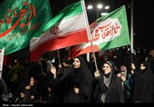 تشییع شهید دوساله تجاوز امریکا و اسرائیل به تهران