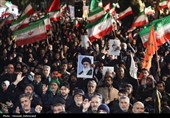 تشییع شهید دوساله تجاوز امریکا و اسرائیل به تهران