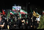 تشییع شهید دوساله تجاوز امریکا و اسرائیل به تهران