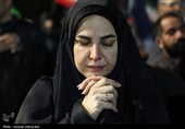 تشییع شهید دوساله تجاوز امریکا و اسرائیل به تهران