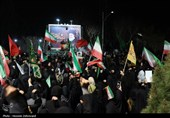 تشییع شهید دوساله تجاوز امریکا و اسرائیل به تهران