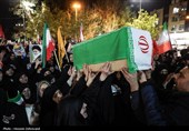 تشییع شهید دوساله تجاوز امریکا و اسرائیل به تهران