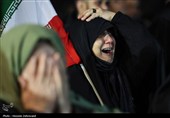 تشییع شهید دوساله تجاوز امریکا و اسرائیل به تهران