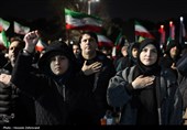 تشییع شهید دوساله تجاوز امریکا و اسرائیل به تهران