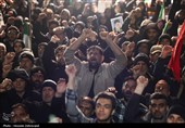 تشییع شهید دوساله تجاوز امریکا و اسرائیل به تهران