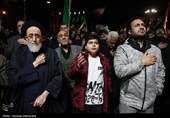 تشییع شهید دوساله تجاوز امریکا و اسرائیل به تهران
