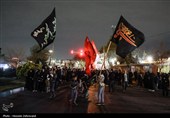 تشییع شهید دوساله تجاوز امریکا و اسرائیل به تهران