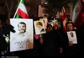 اجتماع مدال آوران المپیاد های علمی جهانی ایران در محکومیت تجاوز آمریکایی صهیونیستی