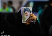 اجتماع مردم در سوگ رهبر شهید - اسفراین