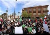 راهپیمایی محکومیت جنایات آمریکا و اسرائیل - اصفهان