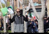 راهپیمایی محکومیت جنایات آمریکا و اسرائیل - اصفهان