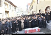 تشییع باشکوه خلبان تیزپرواز گلستانی