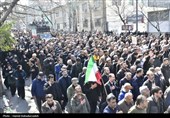 تشییع باشکوه خلبان تیزپرواز گلستانی