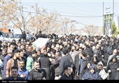 تشییع باشکوه خلبان تیزپرواز گلستانی