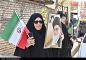 تشییع باشکوه خلبان تیزپرواز گلستانی