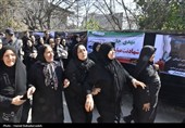 تشییع باشکوه خلبان تیزپرواز گلستانی