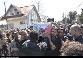 تشییع باشکوه خلبان تیزپرواز گلستانی