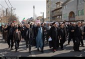 تشییع پیکر شهدای حملات آمریکایی صهیونی در ارومیه