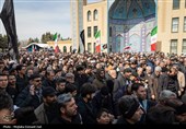 تشییع پیکر شهدای حملات آمریکایی صهیونی در ارومیه