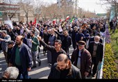 راهپیمایی محکومیت جنایات آمریکا و اسرائیل - بجنورد