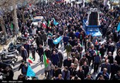 راهپیمایی محکومیت جنایات آمریکا و اسرائیل - بجنورد