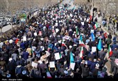 راهپیمایی محکومیت جنایات آمریکا و اسرائیل - بجنورد