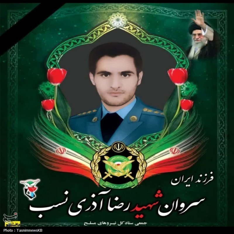 شهادت در کنار رهبر؛ اوج افتخار یک سروان پدافند