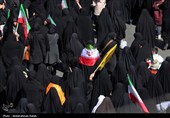 راهپیمایی محکومیت جنایات آمریکا و اسرائیل - همدان