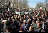 راهپیمایی محکومیت جنایات آمریکا و اسرائیل - همدان