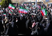 راهپیمایی محکومیت جنایات آمریکا و اسرائیل - زنجان