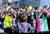 راهپیمایی محکومیت جنایات آمریکا و اسرائیل - زنجان