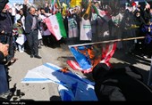 راهپیمایی محکومیت جنایات آمریکا و اسرائیل - زنجان