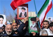 راهپیمایی محکومیت جنایات آمریکا و اسرائیل - زنجان