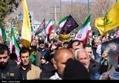 راهپیمایی محکومیت جنایات آمریکا و اسرائیل - زنجان