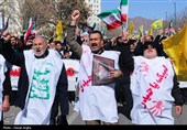 راهپیمایی محکومیت جنایات آمریکا و اسرائیل - زنجان